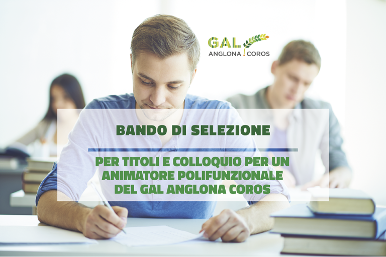 Pubblicazione Graduatoria Finale del Bando di selezione per Animatore Polifunzionale Pubblicazione Graduatoria Finale del Bando di selezione per Animatore Polifunzionale